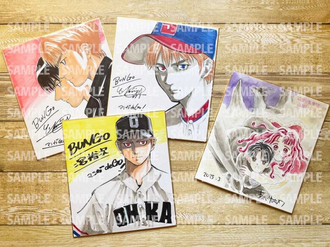 Manga Artist's Autographed Art